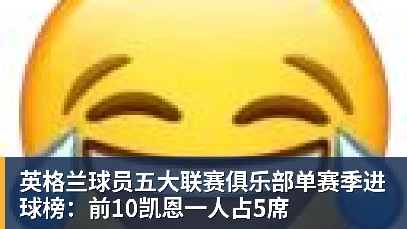 英格兰球员五大联赛俱乐部单赛季进球榜:前10凯恩一人占5席 - 雨燕直播 - 高清流畅的体育直播平台